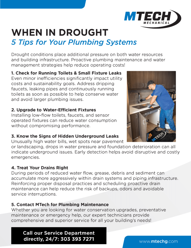 When In Drought: 5 Tips for Your Plumbing Sysyems